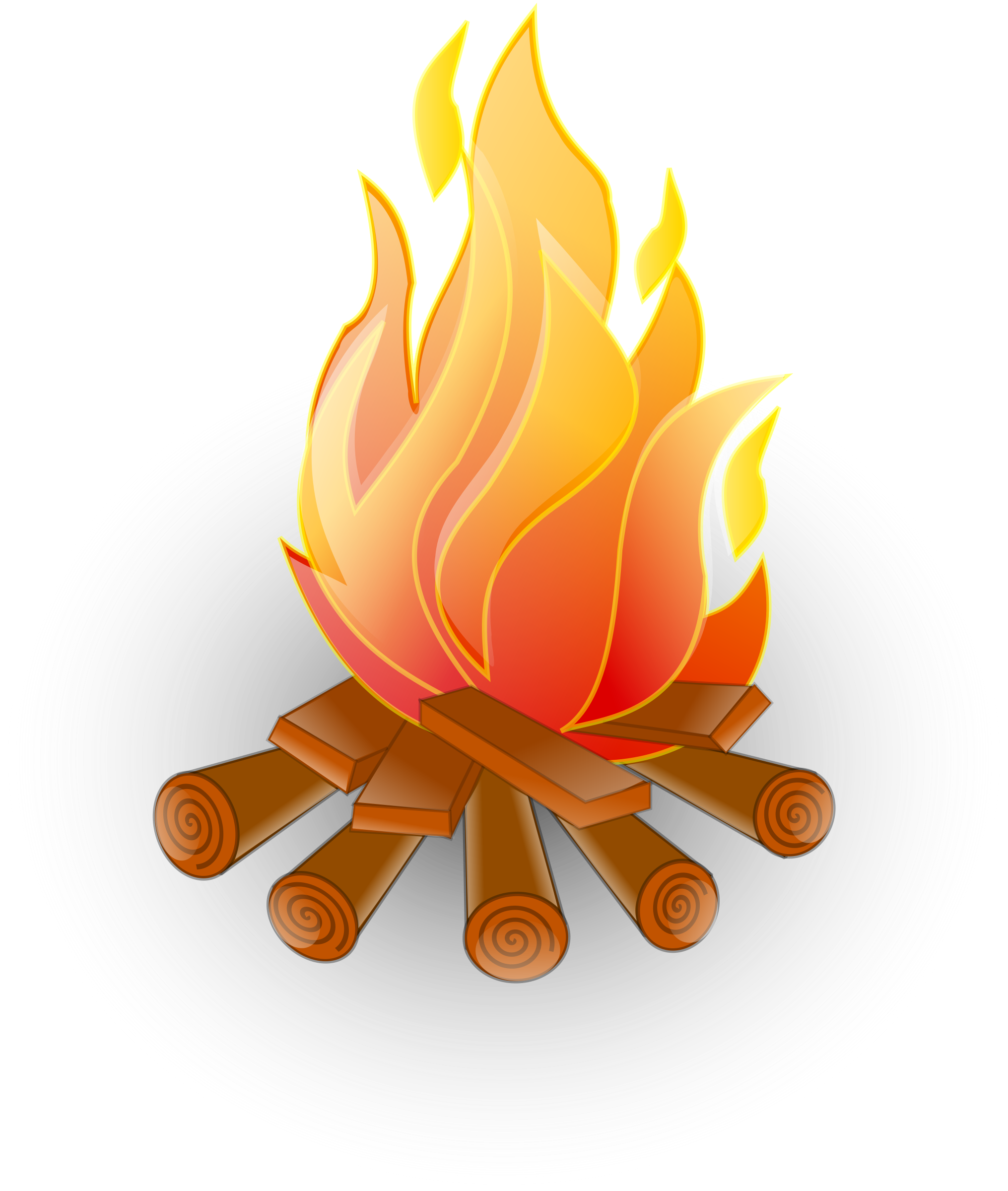 Fire Clip Art - Png Download (2031x2400), Png Download