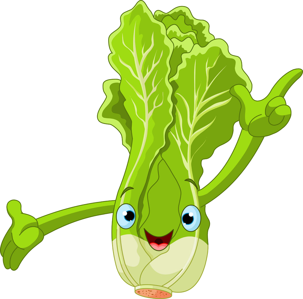 Graphic Download Cartoon Royalty Free Clip Art Chinese - Lettuce Clip Art - Png Download (1000x986), Png Download