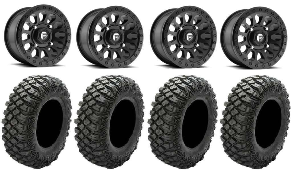 Jpg Black And White Fuel Off Road Pro Armor Crawler - Polaris Rzr Clipart (600x600), Png Download