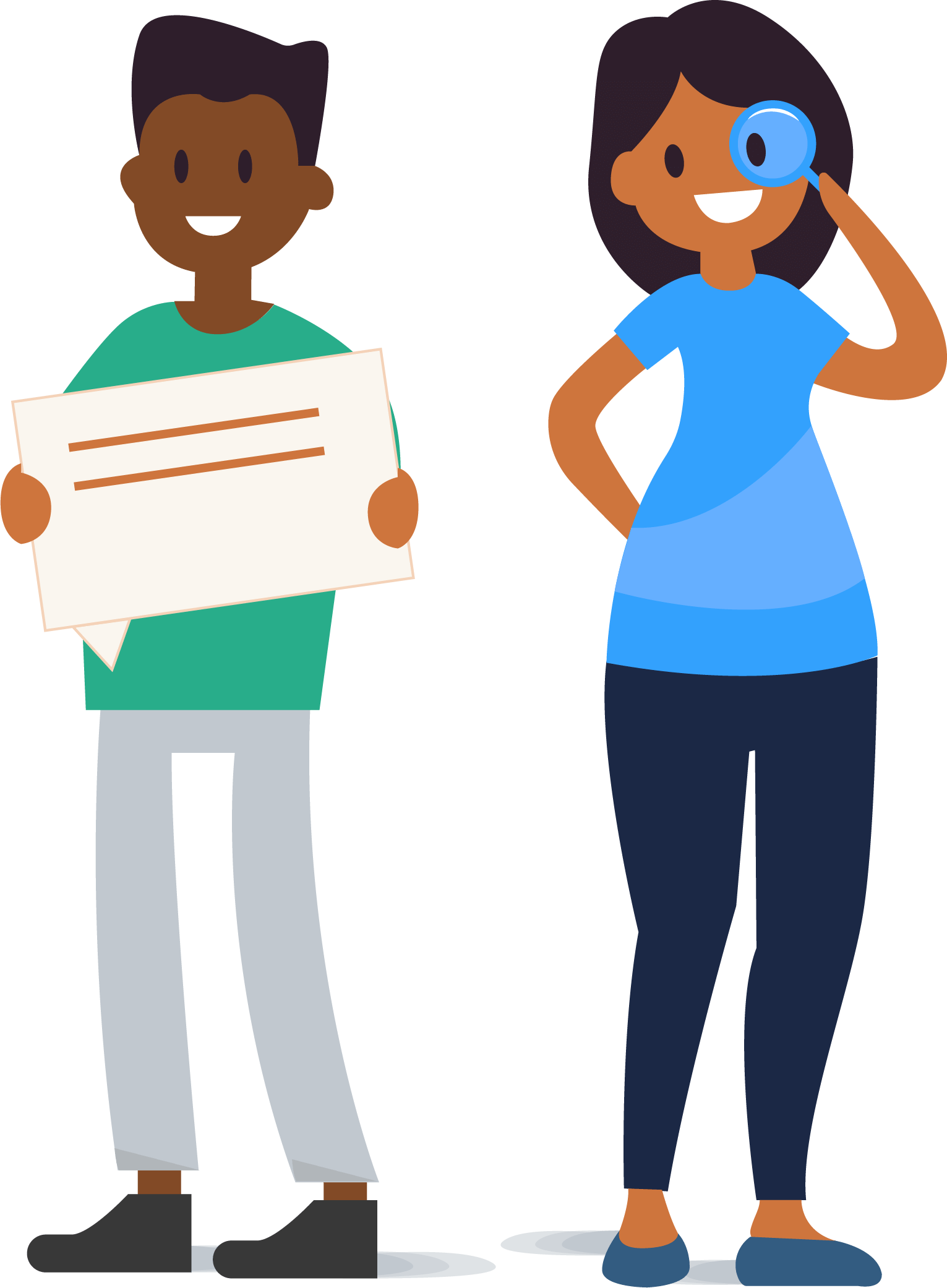 People Looking At Art Png Clipart (1531x2082), Png Download