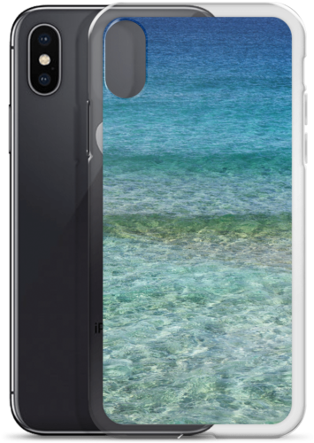 Ocean Water & Sand Iphone Case - Fundas De Iphone De Bulldog Frances Clipart (600x600), Png Download