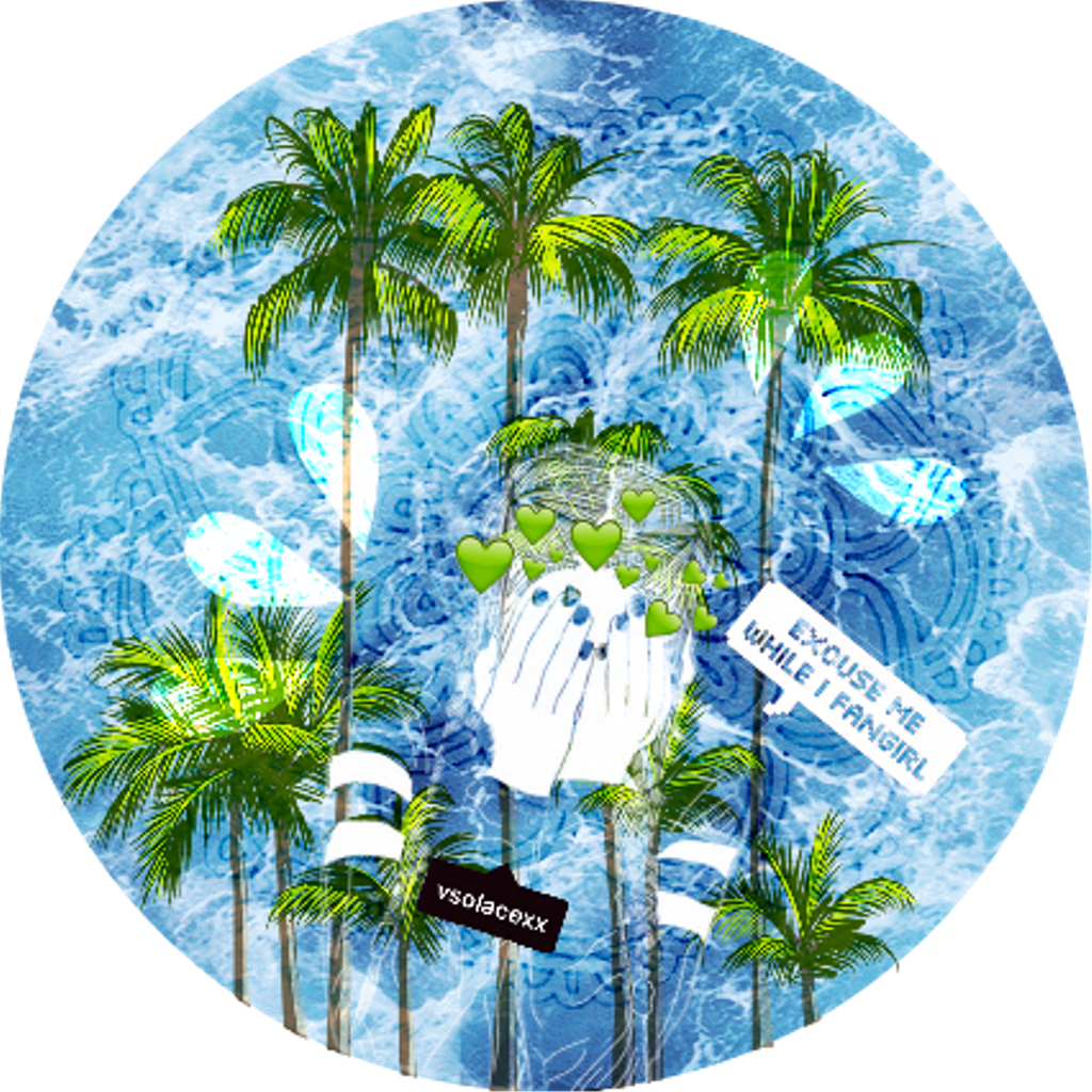 Ocean Water Tumblr Hawaii Tumblr Icon Palmtrees Wood - Icon Backgrounds Clipart (1024x1024), Png Download