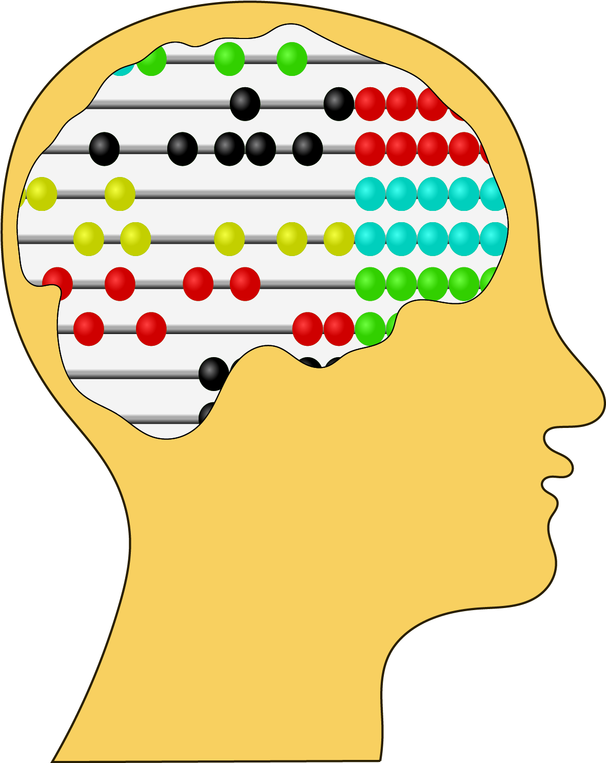 Abacus Mathematics Clip Art - Clipart Abacus - Png Download (1506x1600), Png Download