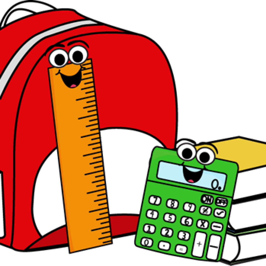 School Supplies Clip Art Images Vector Clipart For - School Supplies Clipart Png Transparent Png (1024x1024), Png Download