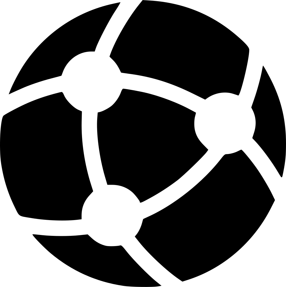 Png File Svg - Network Icon White Png Clipart (980x982), Png Download