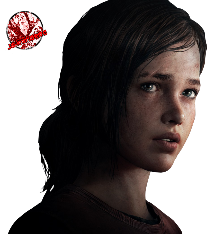 Dwayne Johnson Clipart Renders - Ellie The Last Of Us No Background - Png Download (877x910), Png Download
