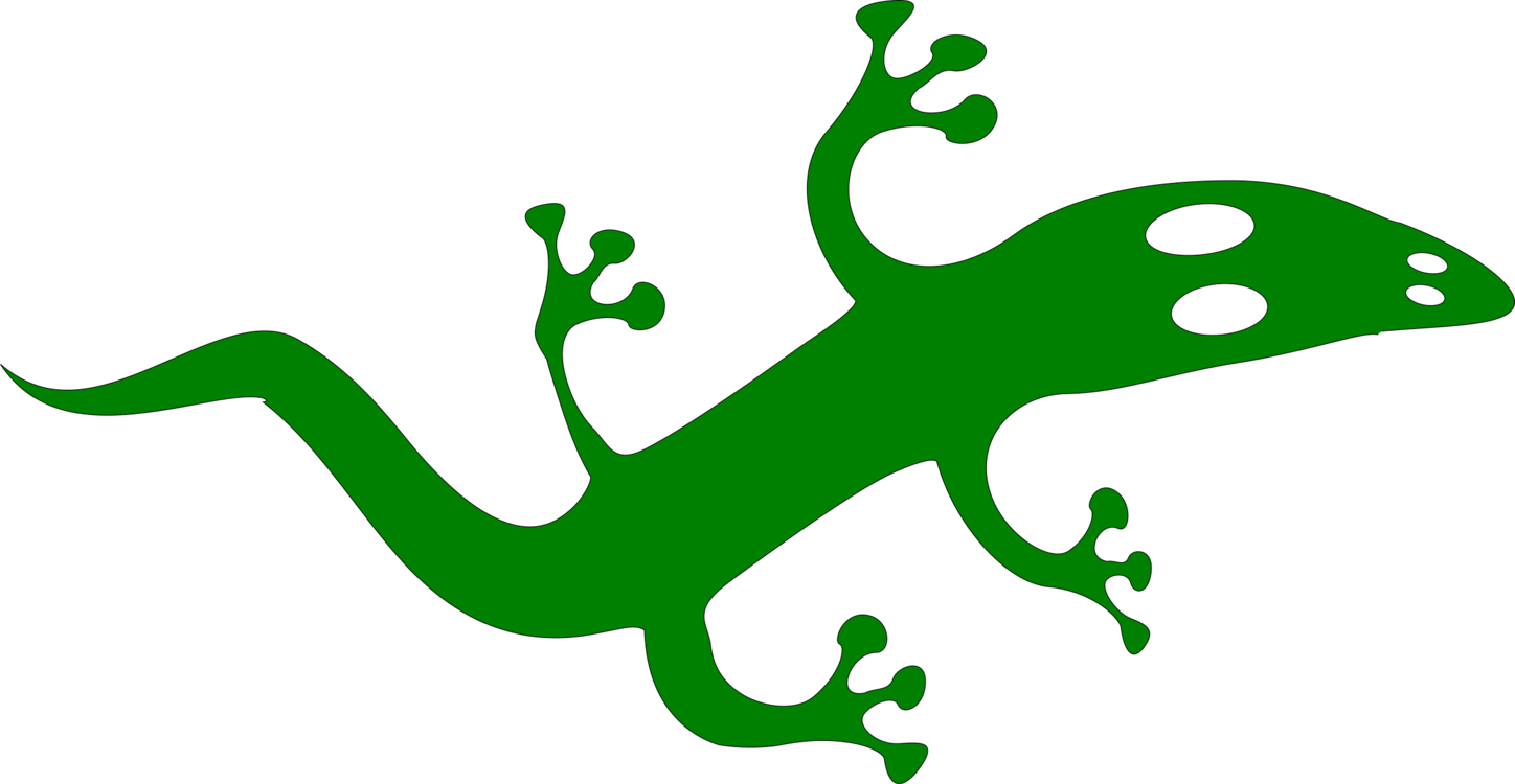 Lizard Cartoon Pictures - Reptil Dibujo Png Clipart (960x497), Png Download