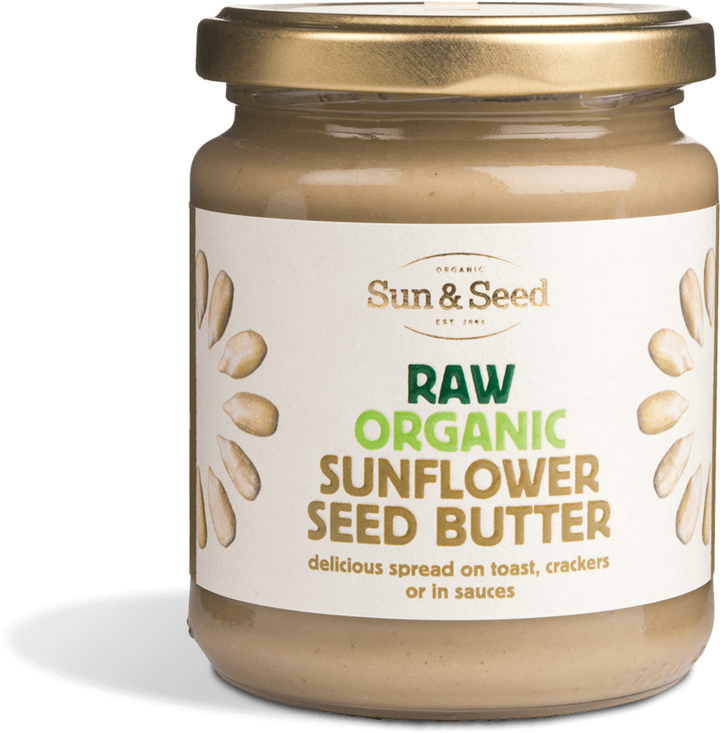 Organic Sunflower Seed Butter 250g - Almond Butter Png Clipart (1000x1000), Png Download