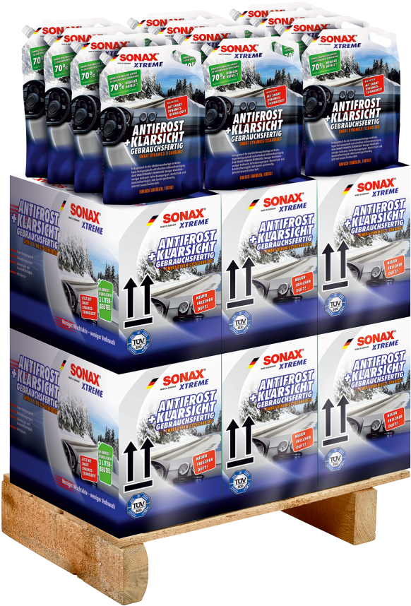 Quarter Pallet Xtreme Antifreeze - Carton Clipart (1180x885), Png Download