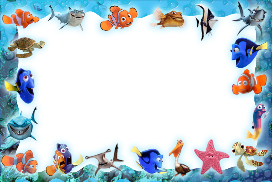 Procurando Nemo - Finding Nemo Clipart (898x602), Png Download