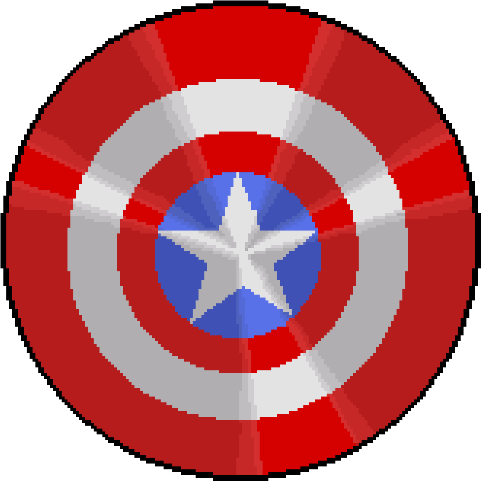 Captain America's Shield - Shield Of Captain America Clipart (1200x1200), Png Download