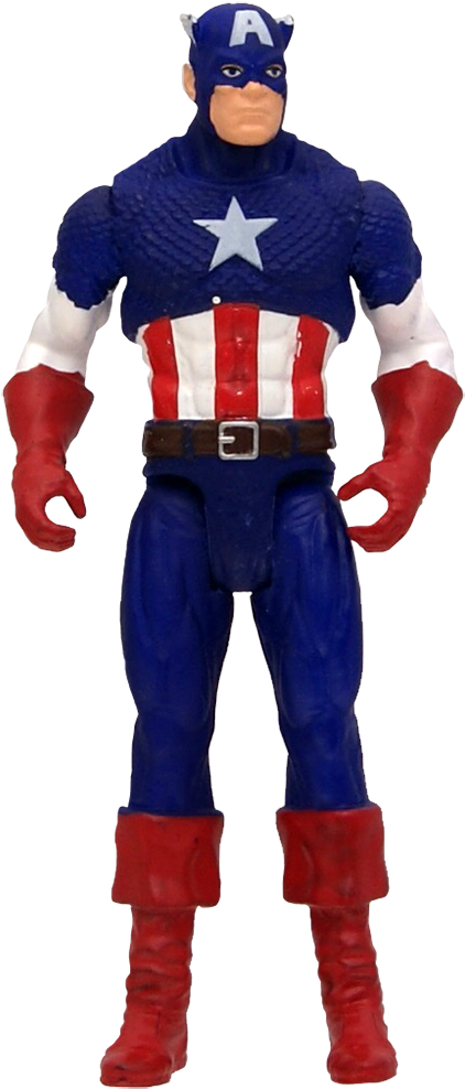 Nimble And Tough, The Shield Assault Takes Captain - Action Figure Clipart (434x1000), Png Download