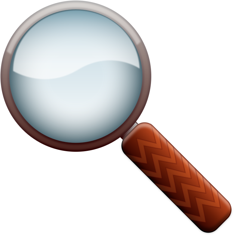 Antsorin Magnifying Glass Color - Cartoon Magnifying Glass Png Clipart (797x800), Png Download