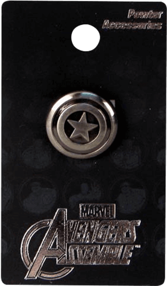 Captain America Shield Lapel Pin - Circle Clipart (555x555), Png Download