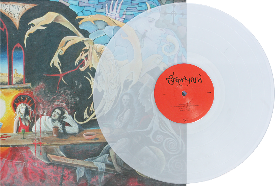 Graveyard Graveyard Clear Vinyl - Graveyard Graveyard Clipart (1000x711), Png Download