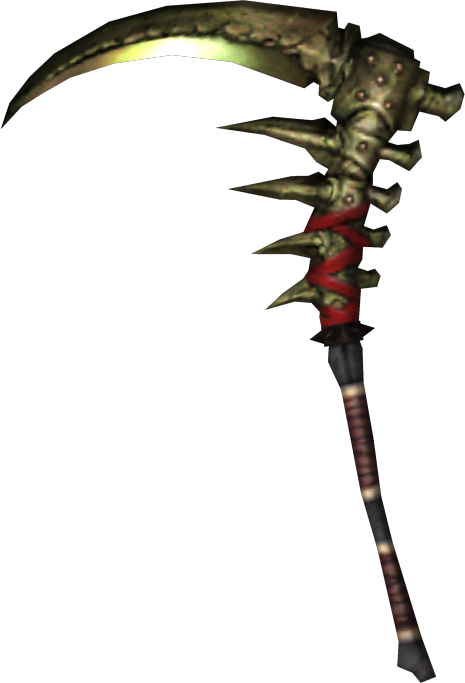 Monster Hunter World Scythe Clipart (465x683), Png Download