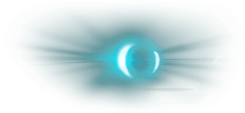 Free Png Download Glowing Blue Eyes Png Images Background - Animation Clipart (850x380), Png Download