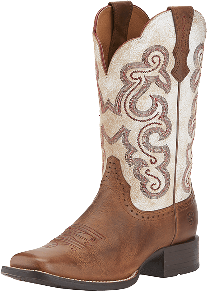 Cowboy Boots Png - Ariat Quickdraw Boots Womens Clipart (924x1000), Png Download