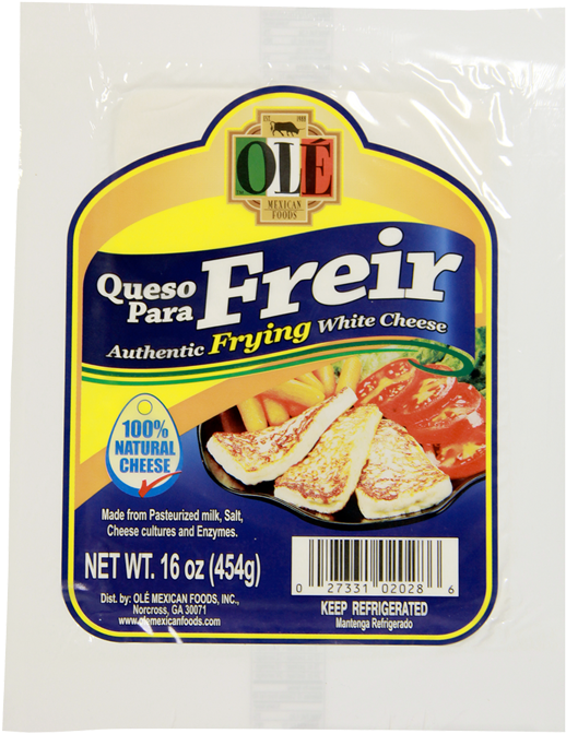 Queso Para Freir 16oz - Ole Mexican Foods Clipart (712x882), Png Download