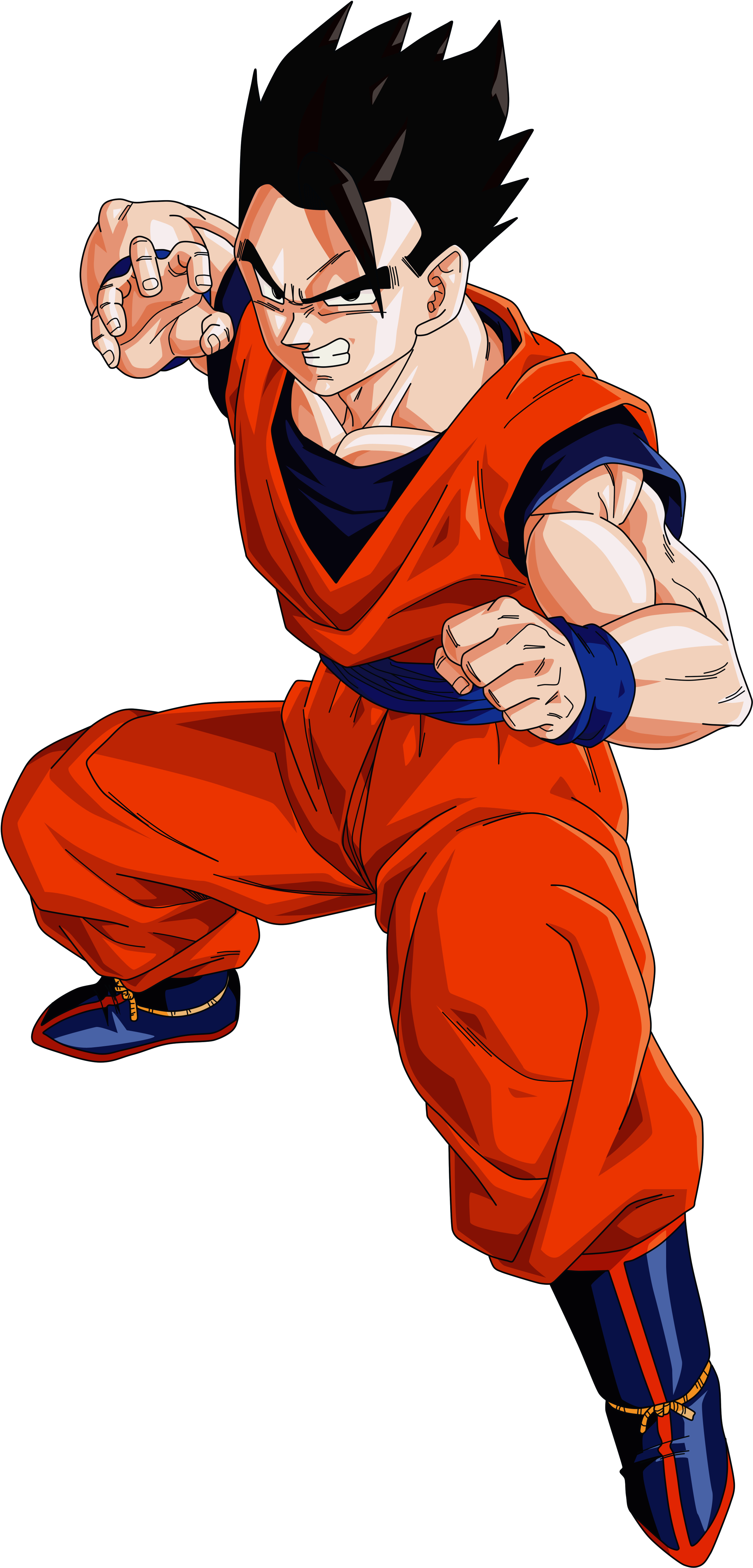 When It Was Only Gohan's, It Was Pretty Cool And Helped - Mystic Gohan Clipart (632x1264), Png Download