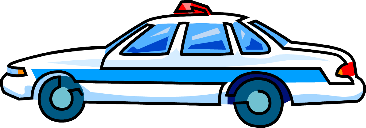 Police Car Clip Art - Police Car Clip Art Transparent - Png Download (1192x418), Png Download