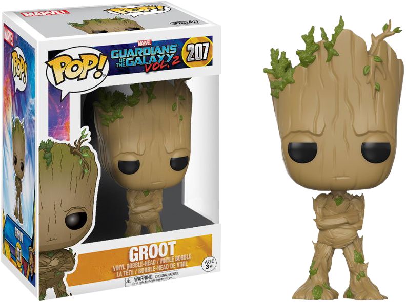 Guardians Of The Galaxy - Guardians Of The Galaxy Vol 2 Groot Pop Clipart (792x590), Png Download