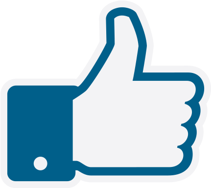 Vectorise Logo Facebook Like - Facebook Like Icon Transparent Clipart (1200x628), Png Download