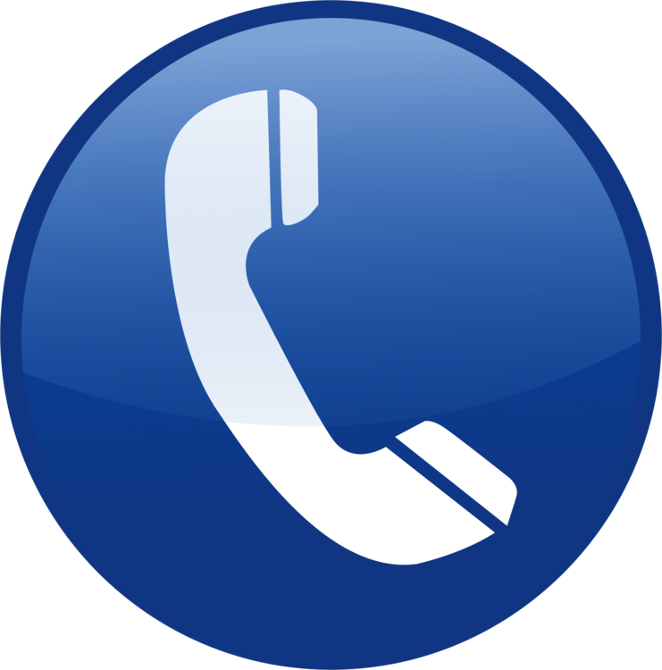 Blue Icon Telephone &183 Free Vector Graphic On Pixabay - Icono De Telefono Azul Clipart (711x720), Png Download