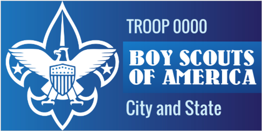 Boy Scouts Of America With Troop Number And Location - Scout Me In Logo Clipart (560x560), Png Download