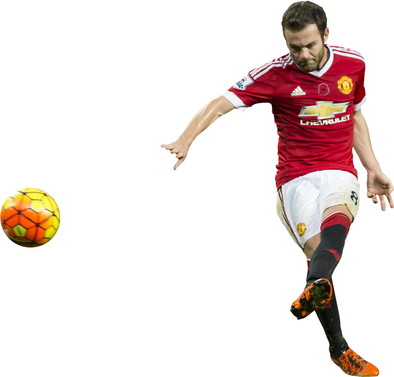 Juan Mata Render - Kick Up A Soccer Ball Clipart (1600x1530), Png Download