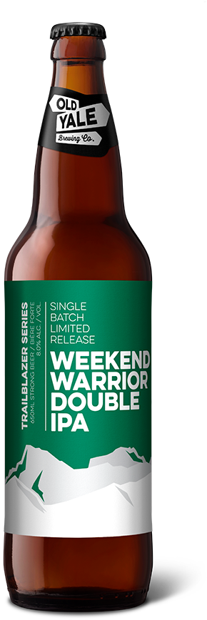 Weekend Warrior Double Ipa - Beer Bottle Clipart (377x900), Png Download