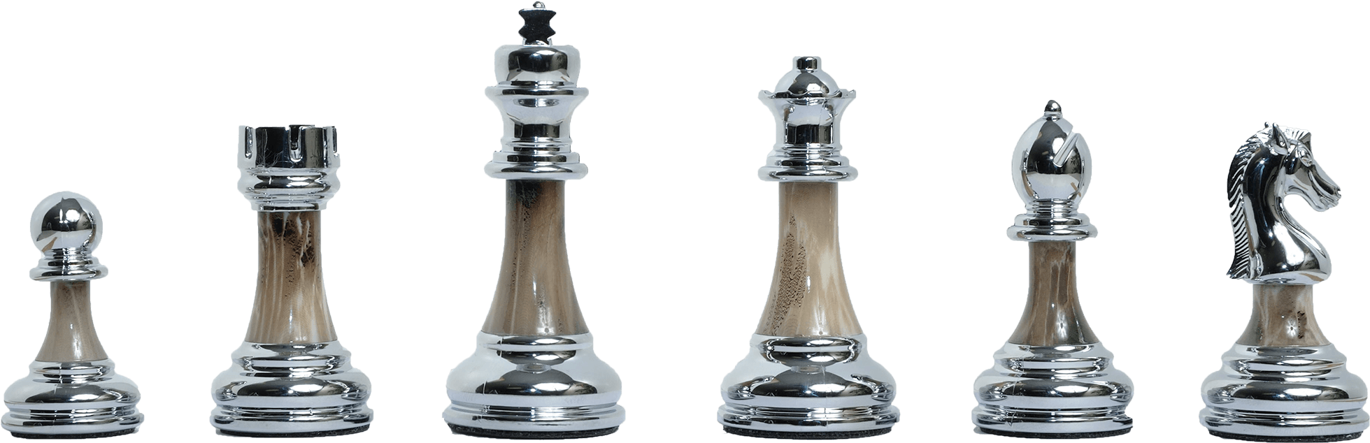 Silver And Jade - Chess Glass Piece Png Clipart (2112x971), Png Download