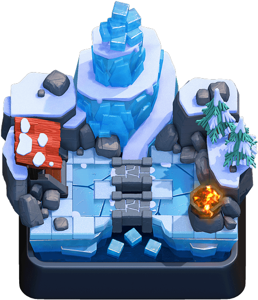 0, 8, - Clash Royale Arena 8 Frozen Peak Clipart (620x620), Png Download