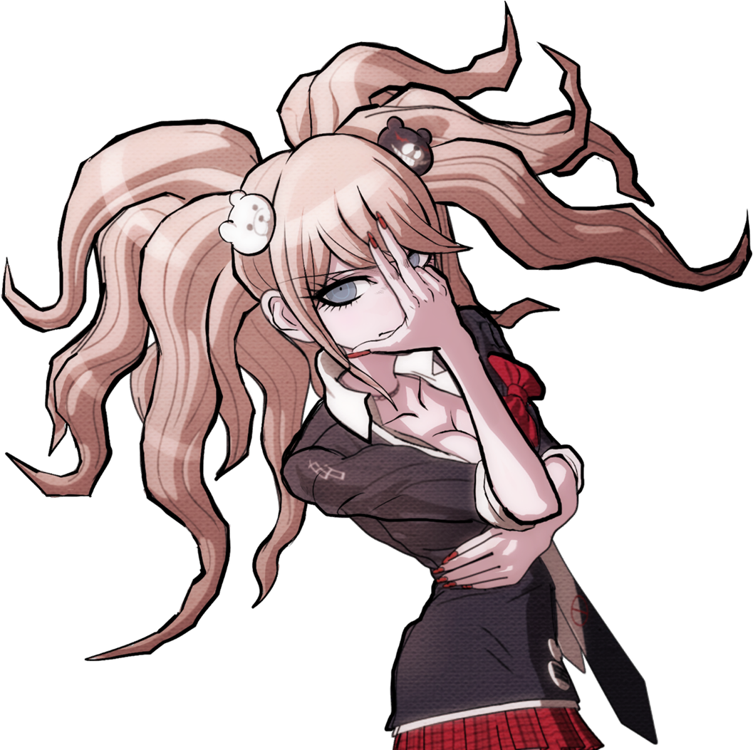 , Junko ) - Junko Enoshima Sprites Clipart (1057x1053), Png Download