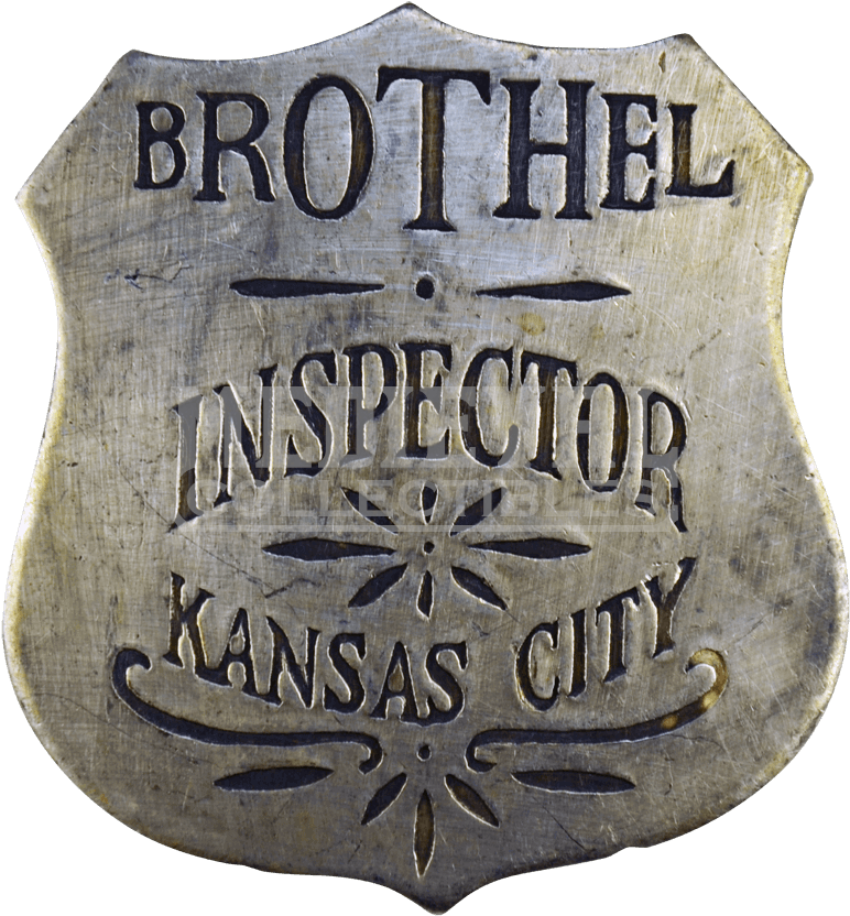 Kansas City Brothel Inspector Badge - Artifact Clipart (850x850), Png Download