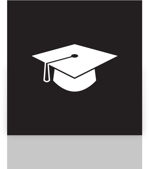 Graduation Mirror Icon, Thumb - Graduation Clipart (640x640), Png Download