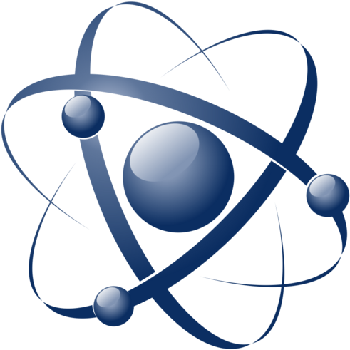 #átomo #atom #partícula #particle @lucianoballack - Science And Technology Symbol Clipart (500x500), Png Download