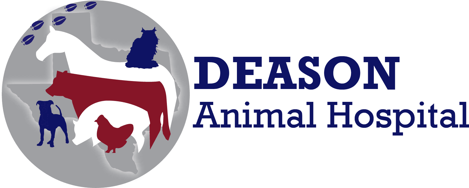 Deason Animal Hospital Logo - Emblem Clipart (1667x833), Png Download