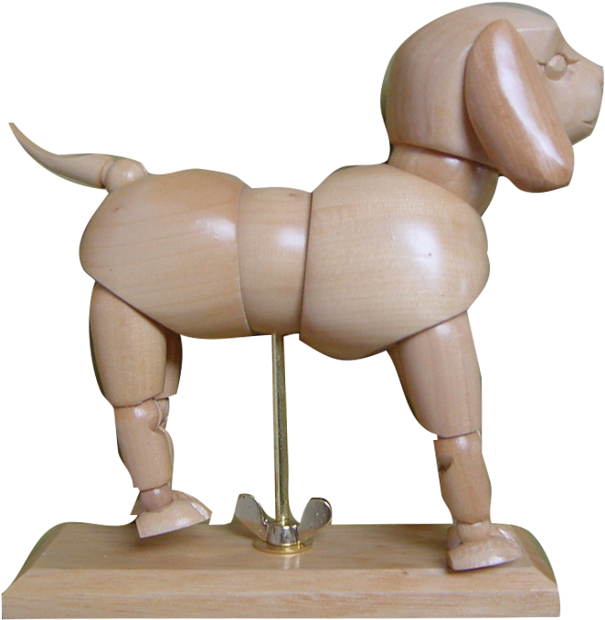 Dog-manikin - Poodle Clipart (695x694), Png Download