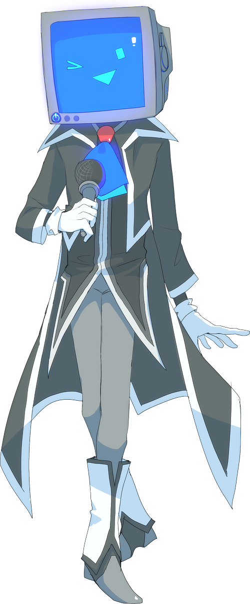 Utauloid Denki Sai Clipart (500x1206), Png Download