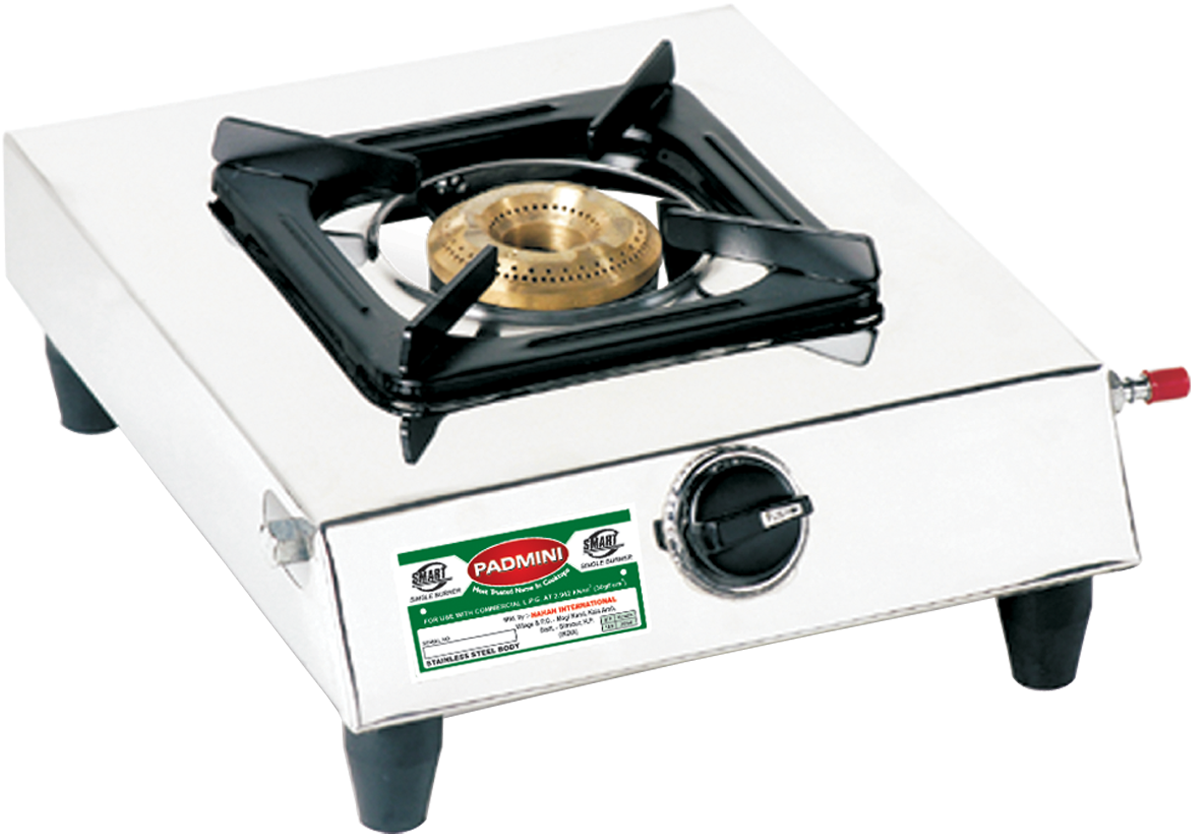 Single Burner Gas Stove - Single Burner Gas Hot Plate Clipart (1600x1600), Png Download