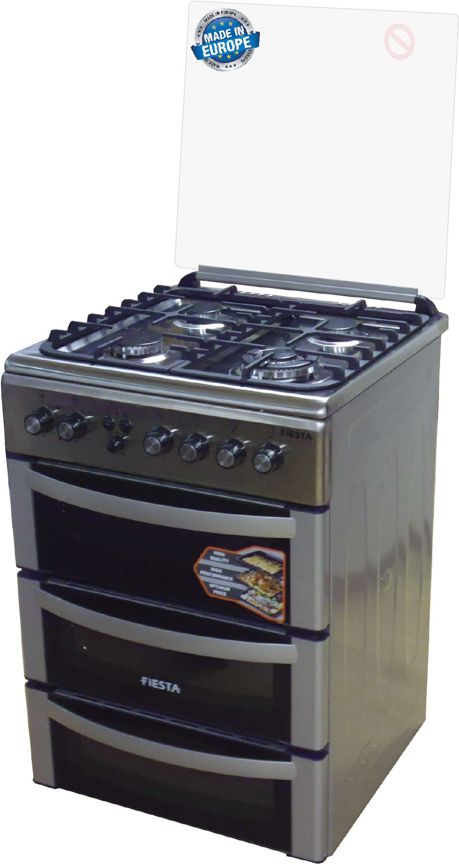 Fd6403gazm Side - Gas Stove Clipart (1093x1872), Png Download