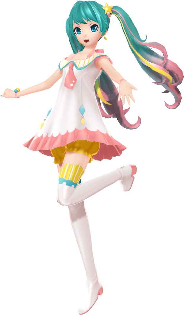 Today's Miku Module Of The Day Is - Hatsune Miku Cute Module Clipart (757x1069), Png Download