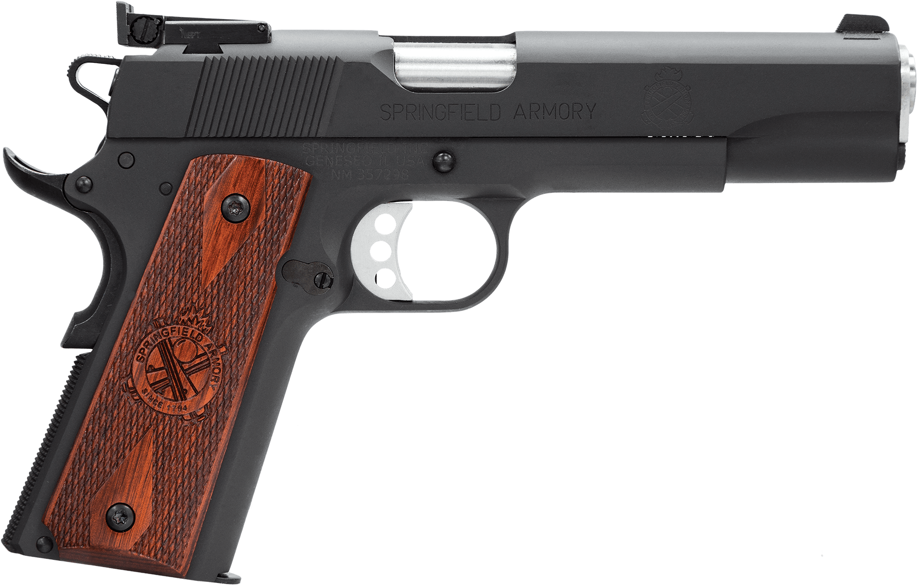 Sai - Kimber Pro Carry 1911 45 Black Clipart (1800x1156), Png Download