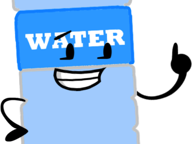 Water Bottle Clipart Botted - Cute Water Bottle Drawing - Png Download (640x480), Png Download