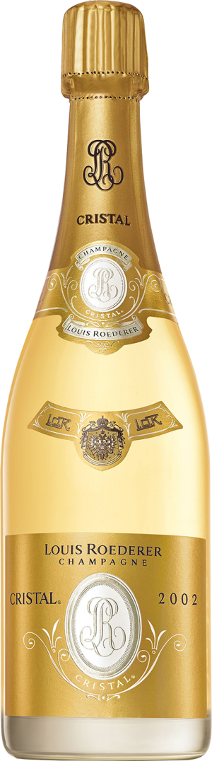Champagne Louis Roederer Cristal 2002 Late Release - Louis Roederer Cristal Champagne 2009 Clipart (300x1076), Png Download