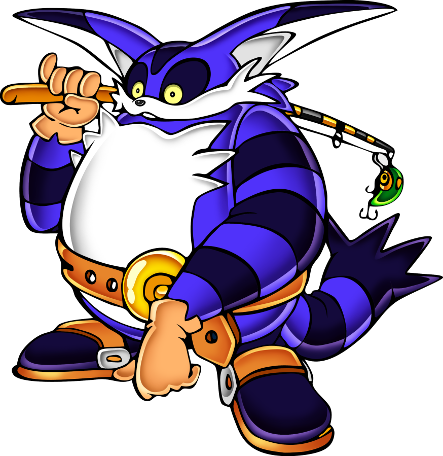 Television & Film » Thread - Big The Cat Png Clipart (874x899), Png Download