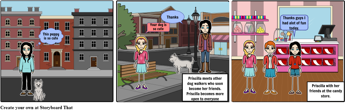 Puppy Story - Go To A Friend's House Clipart (1164x385), Png Download