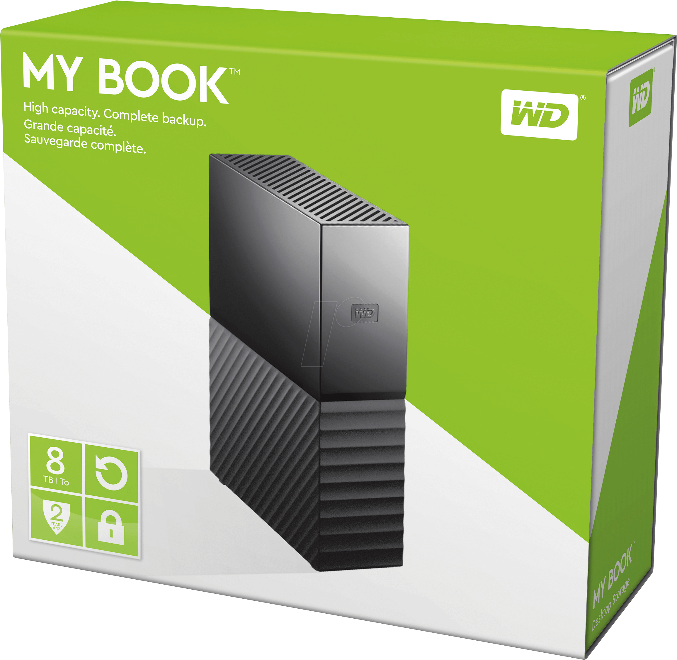 Hard Drive Usb - Wd My Book 3tb Clipart (2416x2304), Png Download