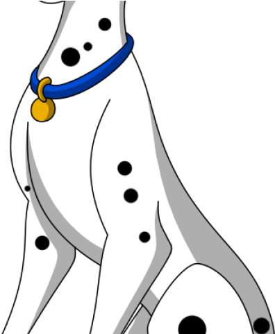 Dalmatian Clipart Perdita - Cartoon - Png Download (640x480), Png Download